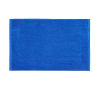 Homescapes Imperial Plain Cotton Royal Blue Bath Mat