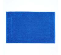 HOMESCAPES Imperial Plain Royal Blue Bath Mat 50 x 80 cm - Super Soft Bathroom Mat - 100% Turkish Cotton Shower Mat