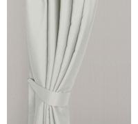 Homescapes Ivory Herringbone Chevron Curtain Tie Back Pair