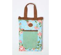 Kneeling Pad Cushion for Gardening, Rose Print Homescapes Blue One Size