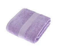 HOMESCAPES Lilac Turkish Cotton Bath Towel Super Soft Thick & Absorbent 500 GSM Towel Heavy Weight for everyday Luxury