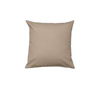 Homescapes Linen Cushion Cover in Beige | Size: 45 cm x 45 cm Homescapes Beige 45 cm x 45 cm