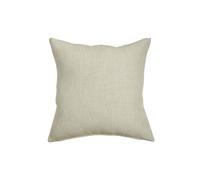 Homescapes Linen Cushion Cover In Cream Cream 45cm x 45cm