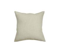 Homescapes Linen Cushion Cover in Cream | Size: 45 cm x 45 cm Homescapes Cream 45 cm x 45 cm
