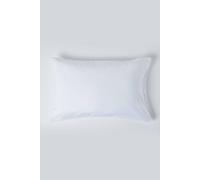 Homescapes Linen Housewife Pillowcase, Standard In White White One Size