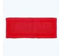HOMESCAPES Long Bath Mat, Runner, Luxury 1600gsm Extra Soft 100% Cotton, Reversible Bathroom Mats Non-Slip, Washable, Super Absorbent, Quick-Dry, Red Large Bathroom Rug, 40 x 100 cm