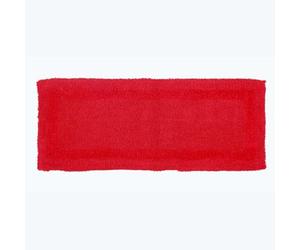 HOMESCAPES Long Bath Mat, Runner, Luxury 1600gsm Extra Soft 100% Cotton, Reversible Bathroom Mats Non-Slip, Washable, Super Absorbent, Quick-Dry, Red Large Bathroom Rug, 40 x 100 cm