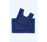 Luxury Two Piece Cotton Bath Mat Set