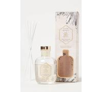 Homescapes Luxury Crystal Reed Diffuser Home Fragrance With Natural Crystals In Grey Grey