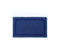 Homescapes Luxury Extra Large Bath Mat Reversible 1600Gsm 100% Cotton, 70 X 120Cm In Navy Navy