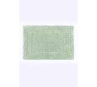 (Sage Green, Bath Mat - Extra Large) Luxury Reversible Cotton Bath Mat