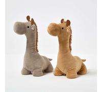 Luxury Fabric Giraffe Doorstop Set of 2