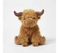 Homescapes Luxury Fabric Highland Cow Doorstop