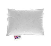 HOMESCAPES Luxury Goose Down Cushion Insert, Thick & Plush Sofa Pillows 35 x 50 cm (14” x 20”), Soft Pure Cotton Down Proof Cover, Bounce Back Feather Cushion Pads - Oeko Tex & RDS Certified