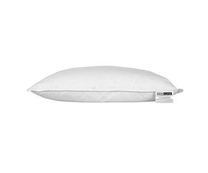 HOMESCAPES Luxury Hotel Down Surround Pillow Very Soft White Duck Down Surface with a Firm Feather Core Washable at Home- Anti Dust Mite and Anti Allergen