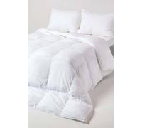Homescapes Luxury Hotel Quality Super Microfibre 4.5 Tog Summer Duvet In White White