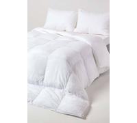 HOMESCAPES 3-in-1 All Seasons Single Duvet 13.5 Tog (4.5 + 9), Hotel Quality Soft Touch Like Down Super Microfibre Quilt, Box Stitched, Heavyweight Duvets, Hypoallergenic & Machine Washable