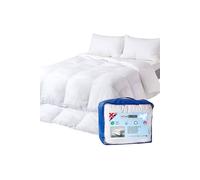 Homescapes Luxury Hotel Soft As Down Super Microfibre 2.5 Tog Summer Duvet In White White