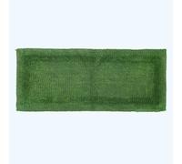 (Bottle Green, Bath Mat Runner) Luxury Reversible Cotton Bath Mat