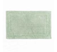 (Sage Green, Bath Mat) Luxury Reversible Cotton Bath Mat