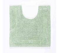 (Sage Green, Pedestal Mat) Luxury Reversible Cotton Bath Mat