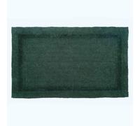 (Moss Green, Bath Mat - Extra Large) Luxury Reversible Cotton Bath Mat