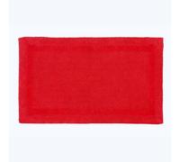 (Red, Bath Mat - Extra Large) Luxury Reversible Cotton Bath Mat