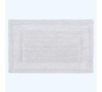 Homescapes Luxury Reversible Extra Large Bath Mat - White