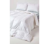 HOMESCAPES Single Duvet 10.5 Tog, Luxury Ethical White Duck Feather & Down Quilt, Anti Allergy 100% Cotton Cover Down-Proof All Seasons Bed Duvets, Washable, RDS & OEKO-TEX Certified