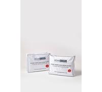 HOMESCAPES 3 in 1 All Seasons Single Duvet 15 Tog (4.5 + 10.5), Luxury White Duck Feather & Down Quilt, Anti Allergy 100% Cotton Cover Down-Proof Winter Duvets, Washable RDS &OEKO-TEX Certified