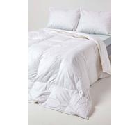 HOMESCAPES Super King Duvet 4.5 Tog, Luxury Ethical Duck Feather & Down Quilt, Anti Allergy 100% Cotton Cover Down-Proof Summer Bed Duvets, Washable, RDS & OEKO-TEX Certified