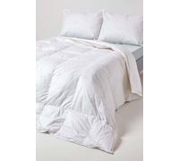 HOMESCAPES Single Duvet 9 Tog, Luxury Ethical White Duck Feather & Down Quilt, Anti Allergy 100% Cotton Cover Down-Proof All Seasons Bed Duvets, Washable, RDS & OEKO-TEX Certified