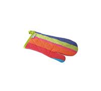 Homescapes Multi Stripe Oven Mitt Multi One Size