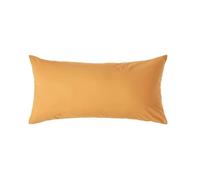 Continental Egyptian Cotton Pillowcase 200 TC, 40 x 80 cm Homescapes Mustard One Size