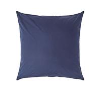 Homescapes Navy Blue Continental Egyptian Cotton Pillowcase 200 Tc, 60 X 60 Cm