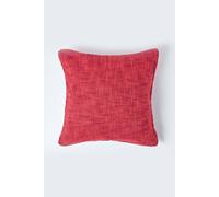 Homescapes Nirvana Cotton Cushion Cover In Orange Orange 45cm x 45cm