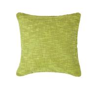 Homescapes Nirvana Cotton Green Cushion Cover, 45 X 45 Cm