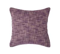 Homescapes Nirvana Cotton Mauve Cushion Cover, 45 X 45 Cm