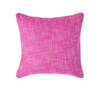 Nirvana Cotton Cushion Cover Homescapes Pink 60cm x 60cm