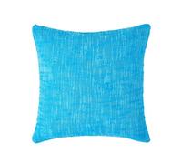 Homescapes Nirvana Cotton Teal Cushion Cover, 45 X 45 Cm
