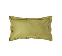 (King - 48 x 91 cm, Olive) Egyptian Cotton Oxford Pillowcase 1000 Thread Count