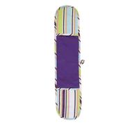Homescapes Osaka Purple Stripe Cotton Double Oven Glove Homescapes Purple