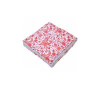 Homescapes Paisley Cotton Floor Cushion Multi 50cm x 50cm