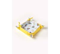 Homescapes Paisley Reversible Bread Basket In Yellow Yellow One Size