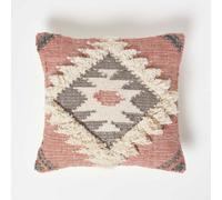 Homescapes Pali Handwoven Traditional Kilim Cushion 45 X 45 Cm