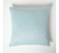 Homescapes Pastel Blue Herringbone Chevron Cushion Cover