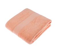 Turkish Cotton Jumbo Towel Homescapes Peach One Size