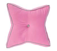 Homescapes Pink And Grey Star Floor Cushion