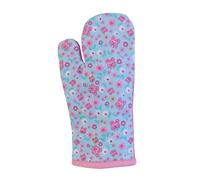Homescapes Pink Butterflies Cotton Oven Glove