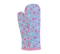 Homescapes Pink Butterflies Cotton Oven Glove Homescapes Pink